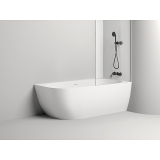 Salini SOFIA Ванна угловая 170x85x59 см белый матовый, доступна покраска по RAL