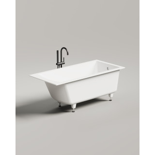 Salini CASCATA Ванна встраиваемая 150x70 см белый матовый, доступна покраска по RAL