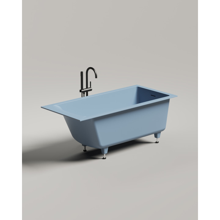 Salini CASCATA Ванна встраиваемая 150x70 см покраска RAL classic матовый, 105022MF