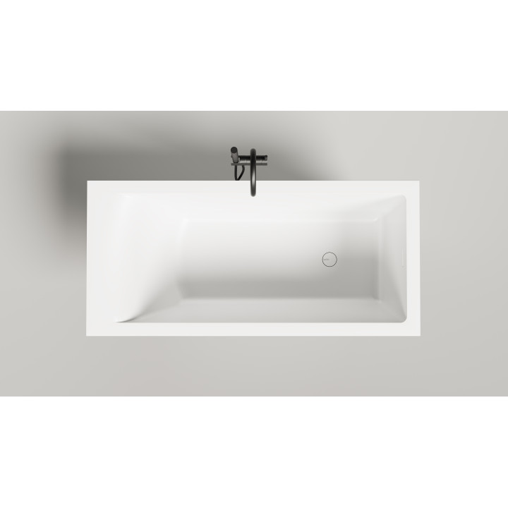 Salini CASCATA Ванна встраиваемая 150x70 см белый глянцевый, доступна покраска по RAL, 105012G