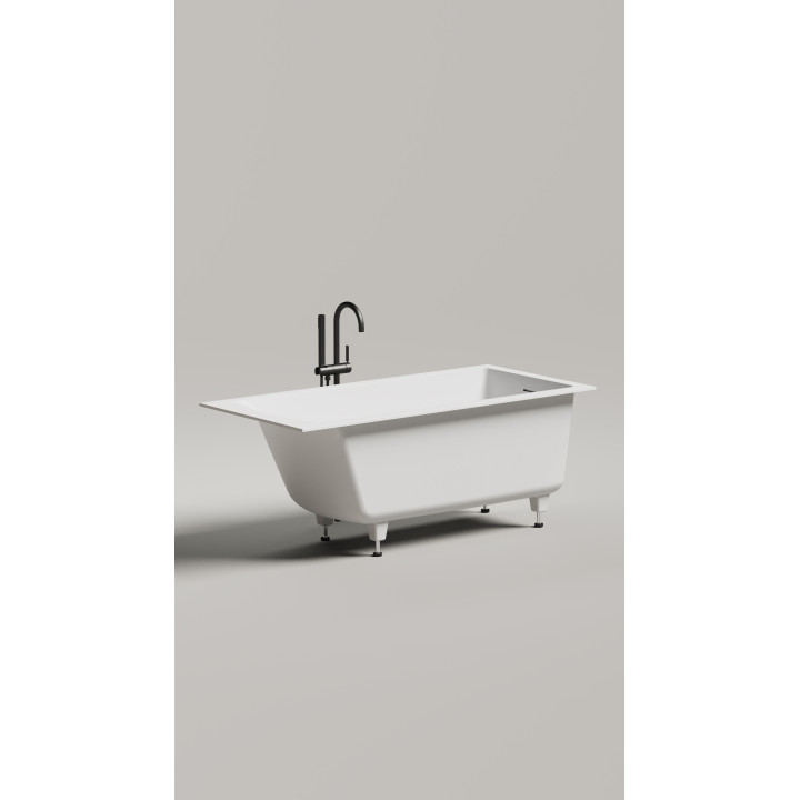 Salini CASCATA Ванна встраиваемая 150x70 см покраска RAL classic глянцевый, 105012GF