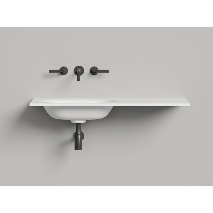 Salini ONDA Раковина столешница белый, 1402204MN