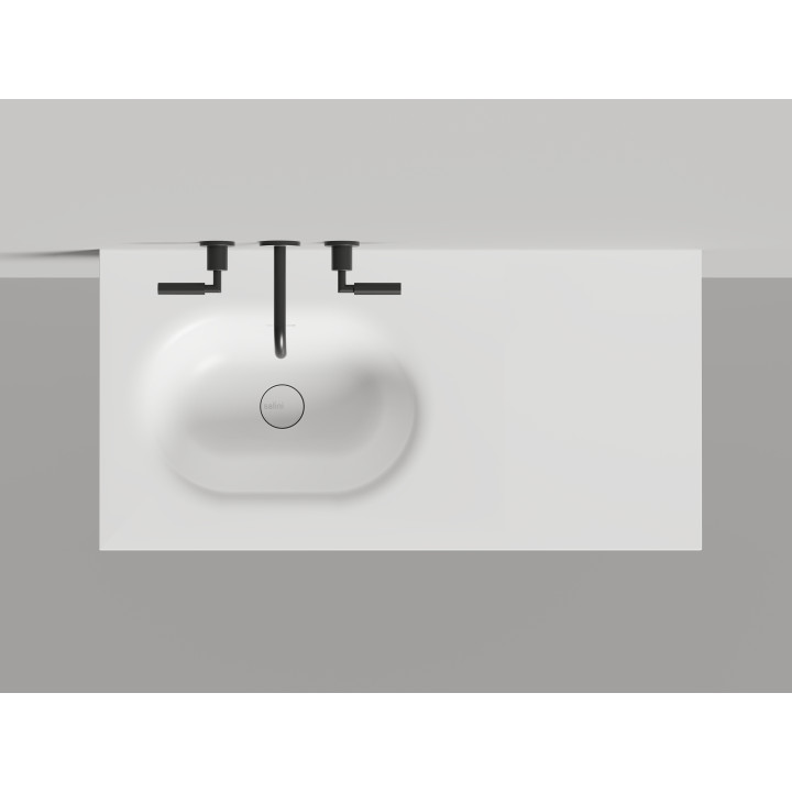 Salini ONDA Раковина столешница белый, 1402204MN