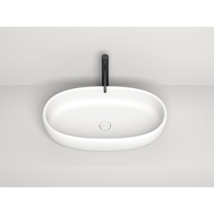 Раковина Salini LUCE 69 см белый матовый, 110721M