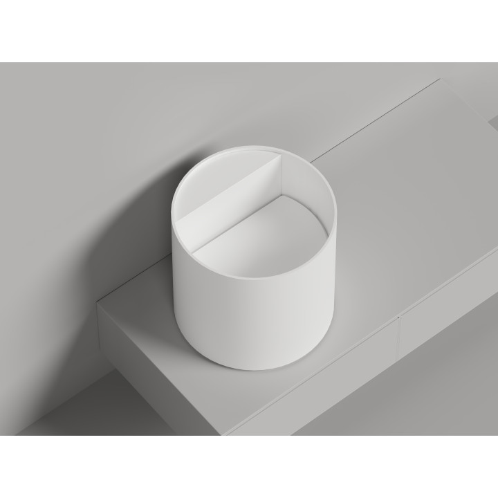 Раковина Salini ARMONIA 45x45 см белая, 130423TMF