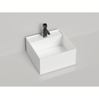 Salini ARMONIA Раковина накладная 45x45 см белый матовый доступна покраска по RAL