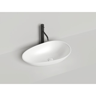 Salini PAOLA Раковина накладная 58x34.5 см белый глянцевый