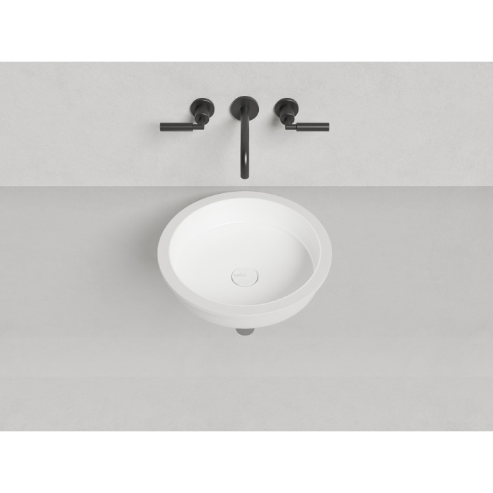 Раковина Salini MAREA 42x42 см белый матовый, 1802205MF