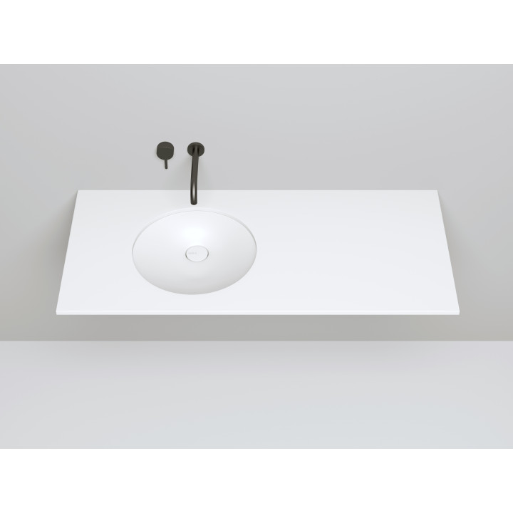 Salini MAREA Раковина 42x42 см белый матовый, 1802208M