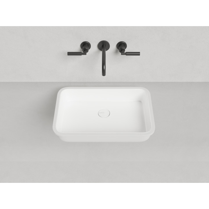 Раковина Salini MAREA 54.5x38 см белый, 1802209MF