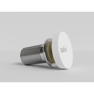 Salini Донный клапан на раковину белый матовый