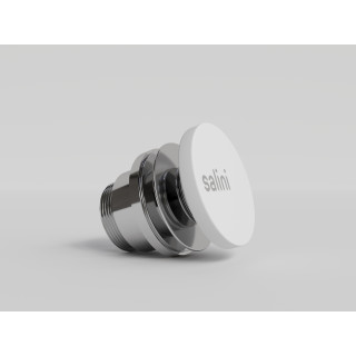 Salini Донный клапан на раковину белый глянцевый