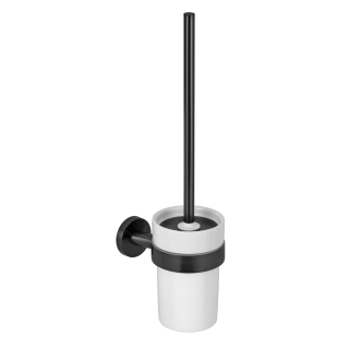 Remer Rubinetterie Guest Ёршик для унитаза подвесной черный брашированный хром