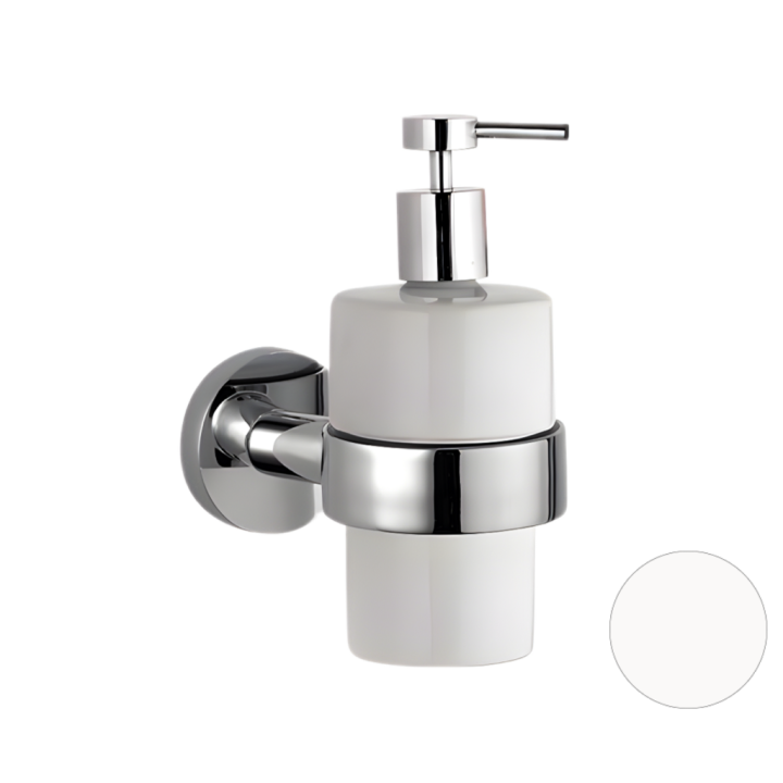 Дозатор для мыла белый матовый GS13BO