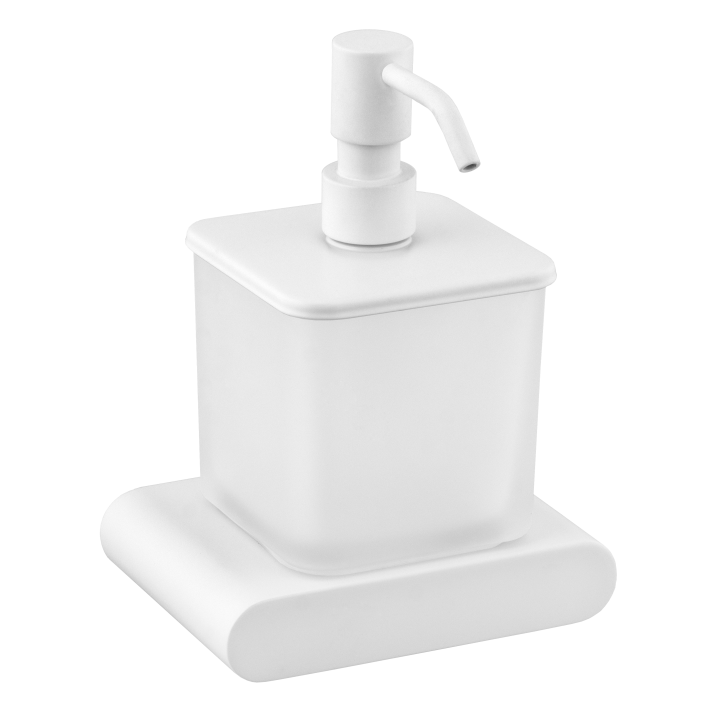 Дозатор Remer Rubinetterie Lounge белый матовый, LN13BO