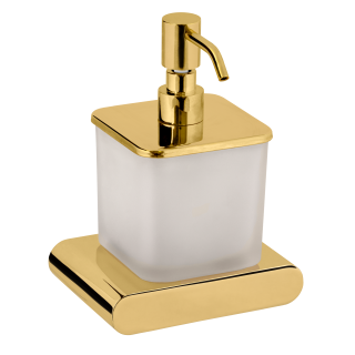 Remer Rubinetterie Lounge Дозатор для мыла подвесной золото глянцевое