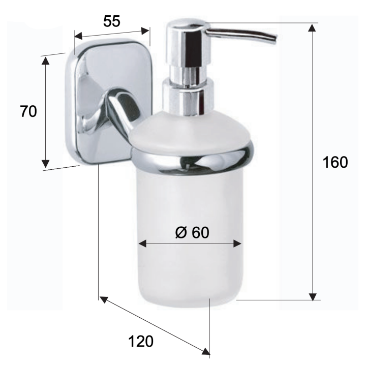 Дозатор Remer Rubinetterie SU13CR