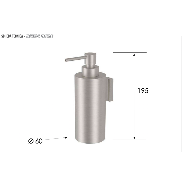 Дозатор Remer для мыла SSXI13
