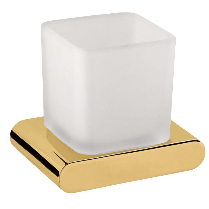 Стакан Remer Rubinetterie Lounge золото, LN15DO