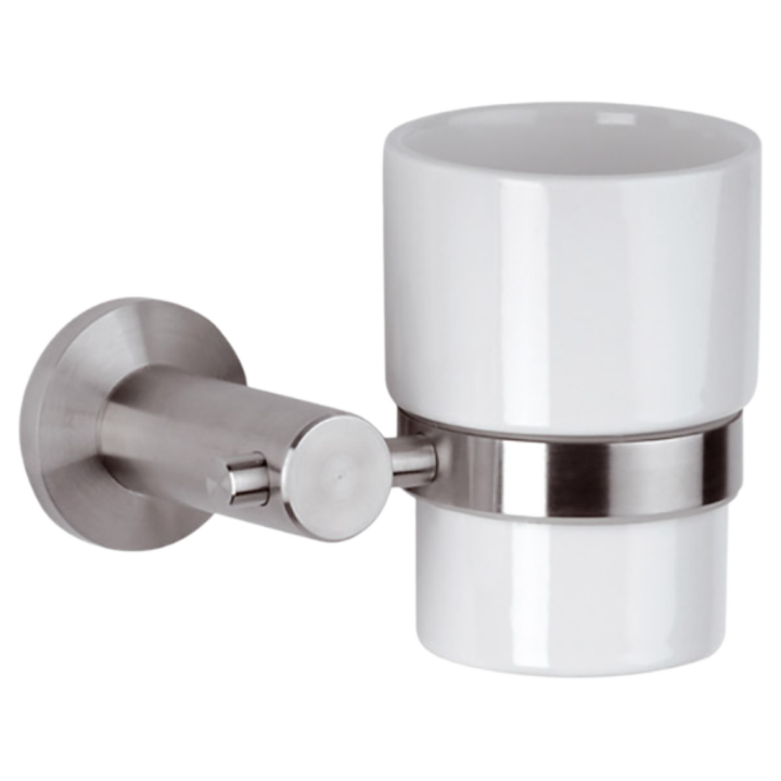 Стакан для ванны Remer Rubinetterie INOX, Mi15INOXCR