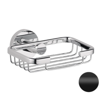 Remer Rubinetterie Guest Мыльница для ванны подвесная черный матовый