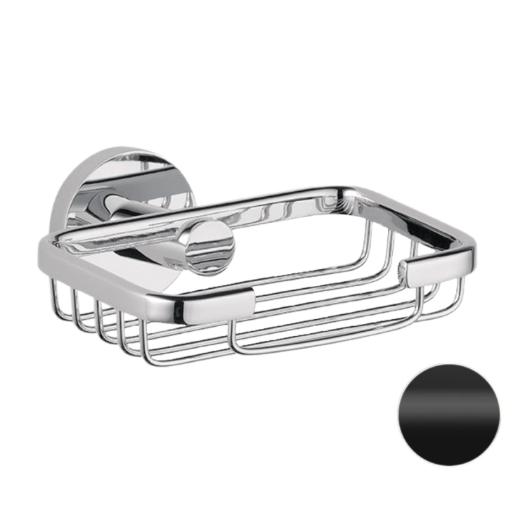 Мыльница Remer Rubinetterie Guest черный GS11NO