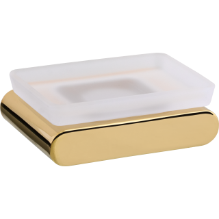 Remer Rubinetterie Lounge Мыльница для ванны подвесная золото глянцевое