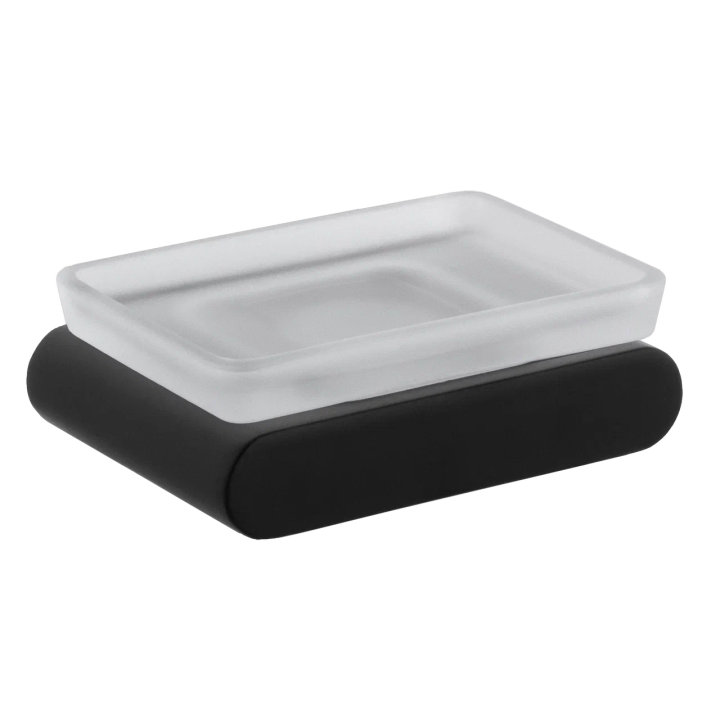 Мыльница для ванны Remer Lounge черный матовый, LN10NO