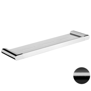 Remer Rubinetterie Lounge Полка для ванны 51 см черный брашированный хром