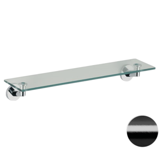 Remer Rubinetterie Guest Полка для ванны 53 см черный брашированный хром