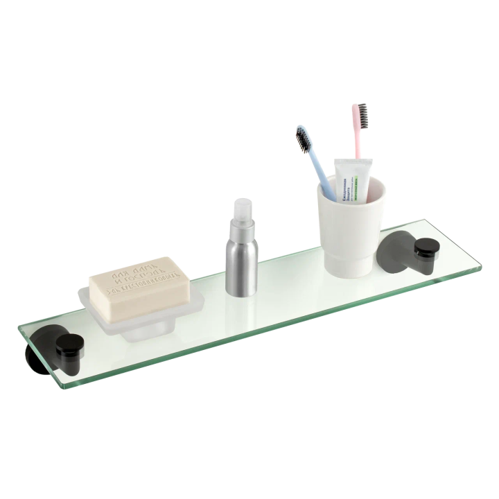 Полка Remer Rubinetterie Guest черный матовый, GS20NO