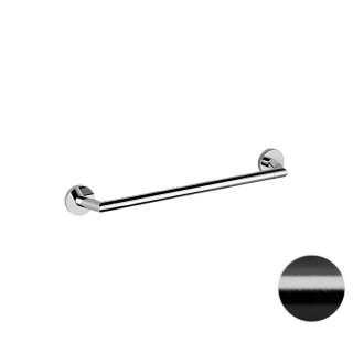 Remer Rubinetterie Guest Полотенцедержатель для ванны подвесной 40 см черный брашированный хром