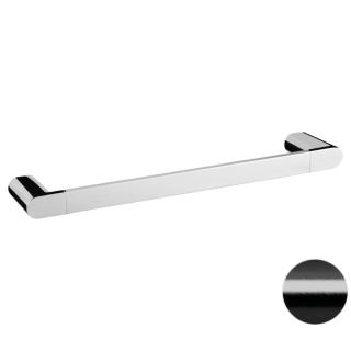 Remer Rubinetterie Lounge Полотенцедержатель для ванны подвесной 40 см черный брашированный хром