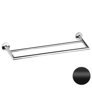 Remer Rubinetterie Guest Полотенцедержатель для ванны подвесной 60 см черный матовый