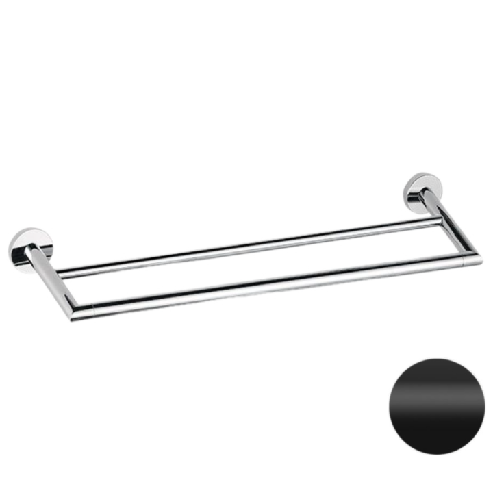 Полотенцедержатель черный матовый GS33NO