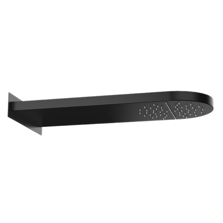 Верхний душ Remer Rubinetterie черный матовый, 350MMNOX