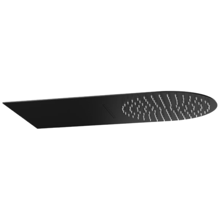 Верхний душ Remer Rubinetterie черный матовый, 350UFMCANOX