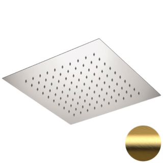 Верхний душ Remer Rubinetterie золото, 357EFS44BG