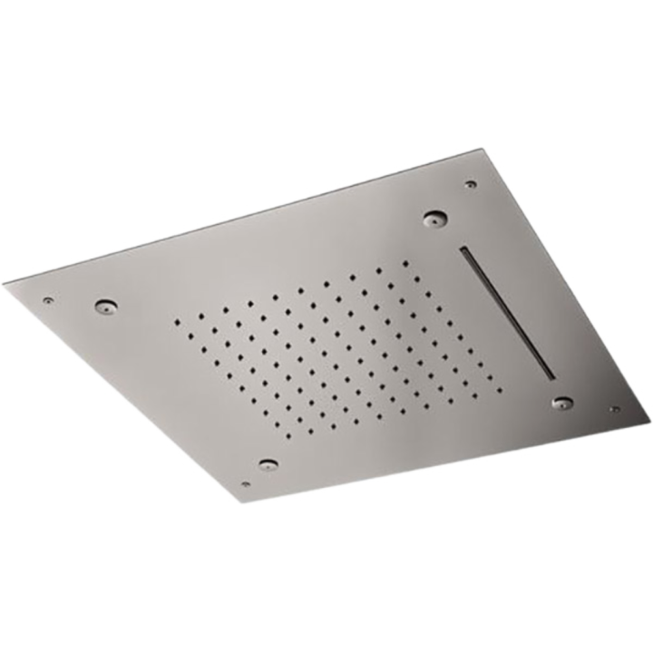 Верхний душ Remer Rubinetterie хром 50 см, 357SFS50NC