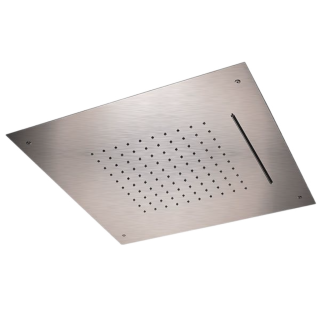 Remer Rubinetterie X Style Inox Верхний душ потолочный 50 см INOX (нержавеющая сталь)