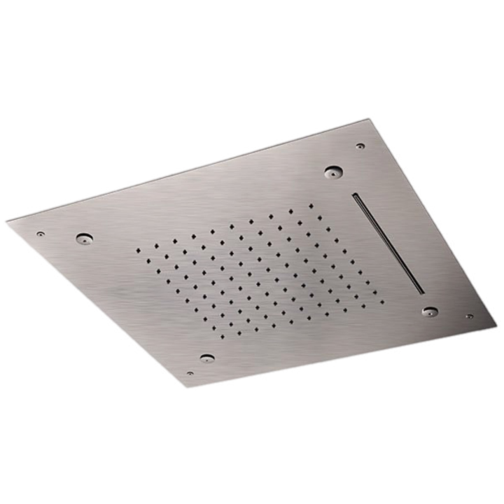 Верхний душ Remer Rubinetterie 50 см, SS357SFS50NC