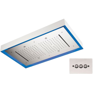 Душ с подсветкой Remer Rubinetterie 357LR7747N2C