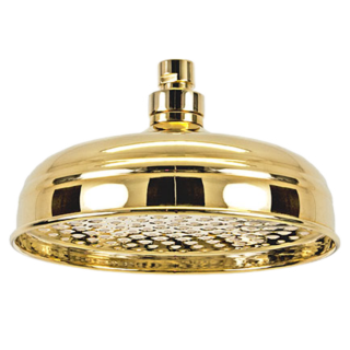 Верхний душ Remer Rubinetterie золото 20 см, 359B20DO