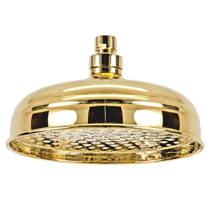 Верхний душ Remer Rubinetterie золото 20 см, 359B20DO