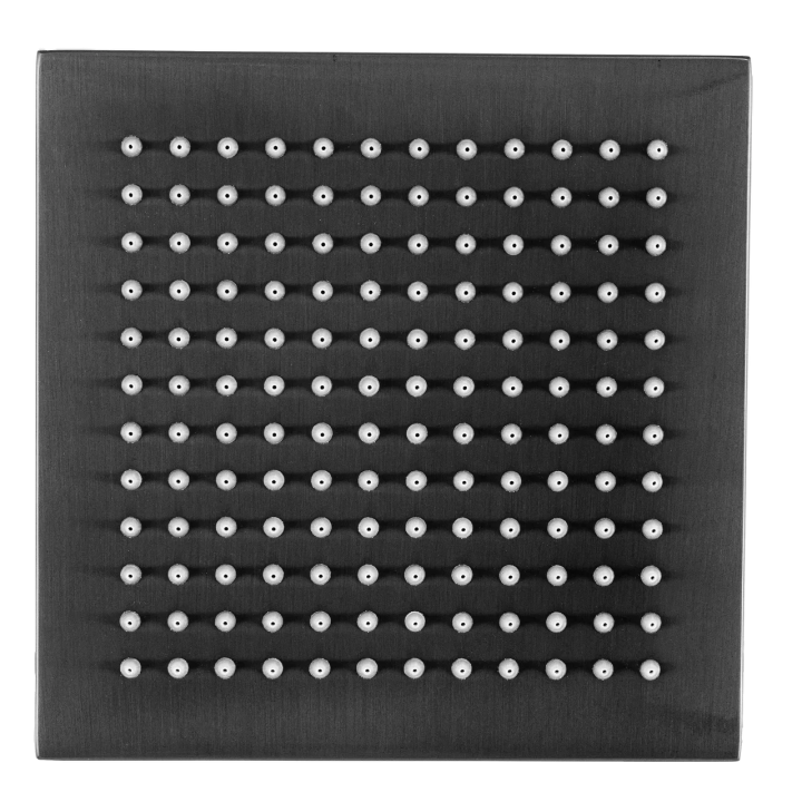 Верхний душ Remer Rubinetterie 20 см черный, 359SSCFP