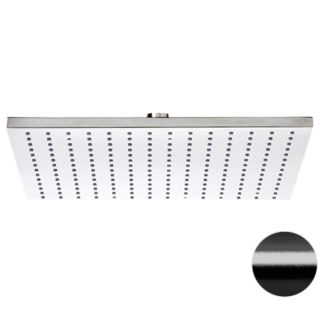 Верхний душ Remer Rubinetterie черный 30 см, 359SSLCFPX