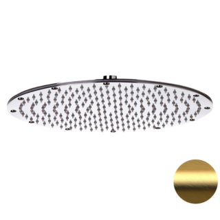 Верхний душ Remer Rubinetterie золото 35 см, 359MMXLBG