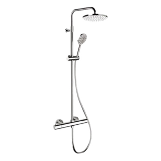 Remer Rubinetterie Elegance Душевая система термостатическая хром