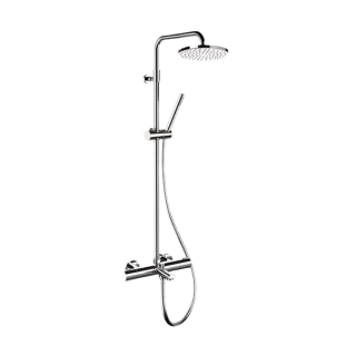 Remer Rubinetterie Elegance Душевая система термостатическая с изливом хром