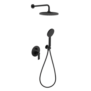 Remer Rubinetterie Energy Душевая система скрытого монтажа черный матовый